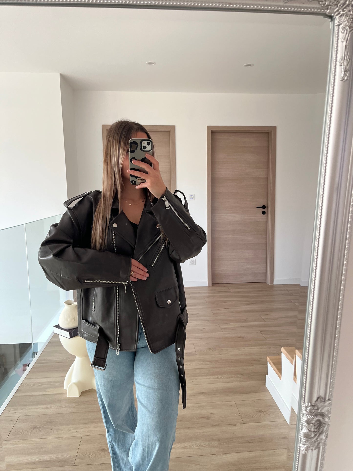 Veste simili chocolat