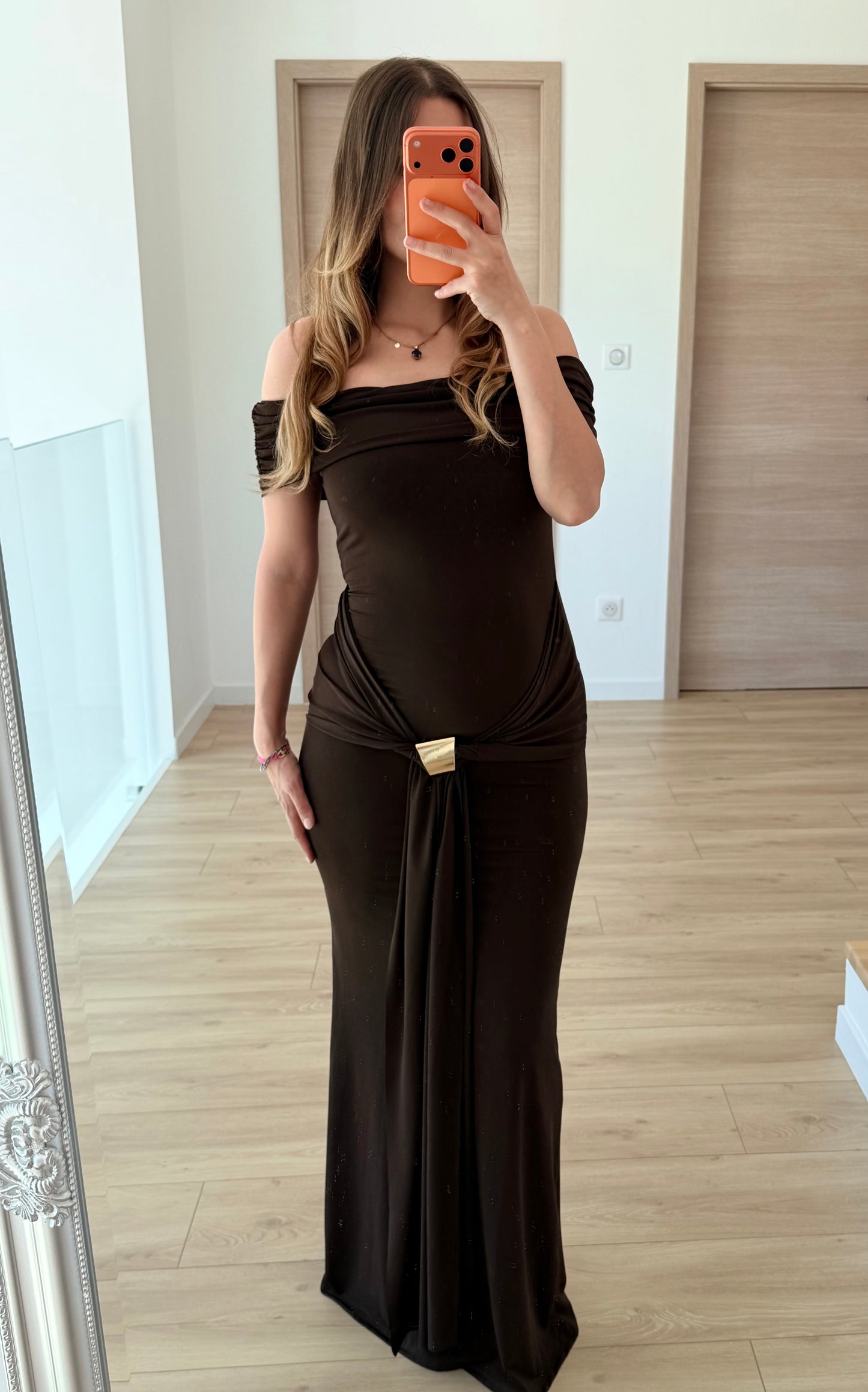 Robe de soirée choco