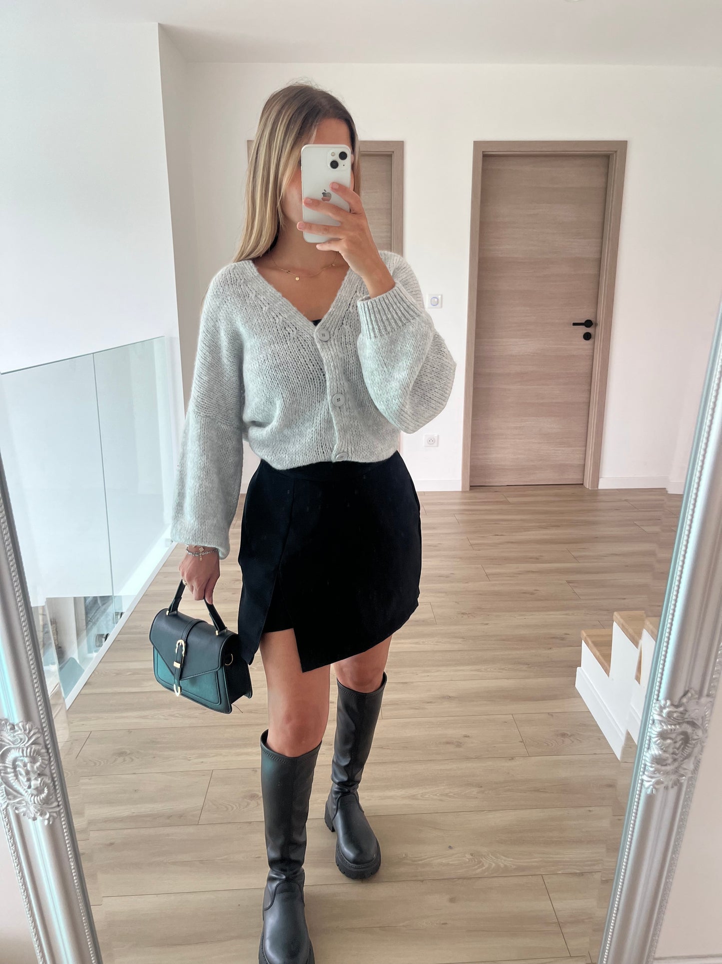 Cardigan gris