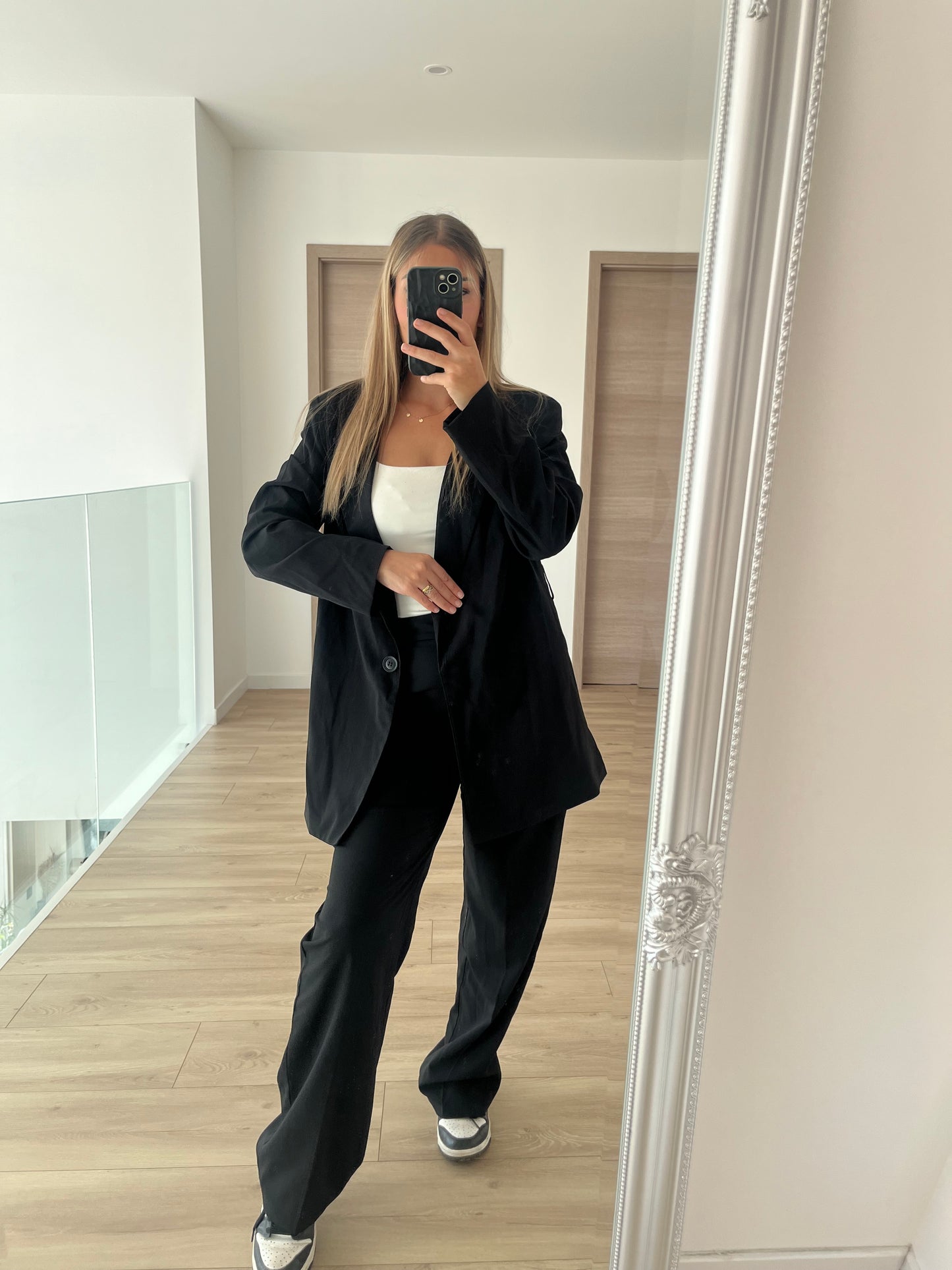 Ensemble blazer pantalon à nouer