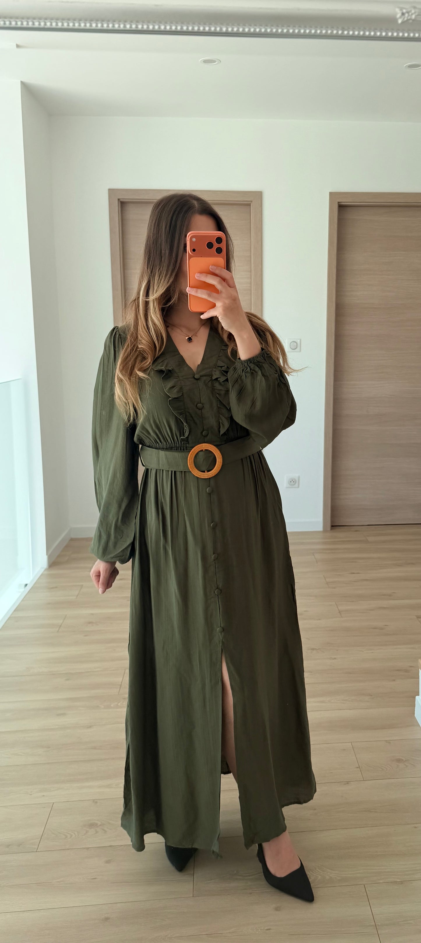 Robe kaki
