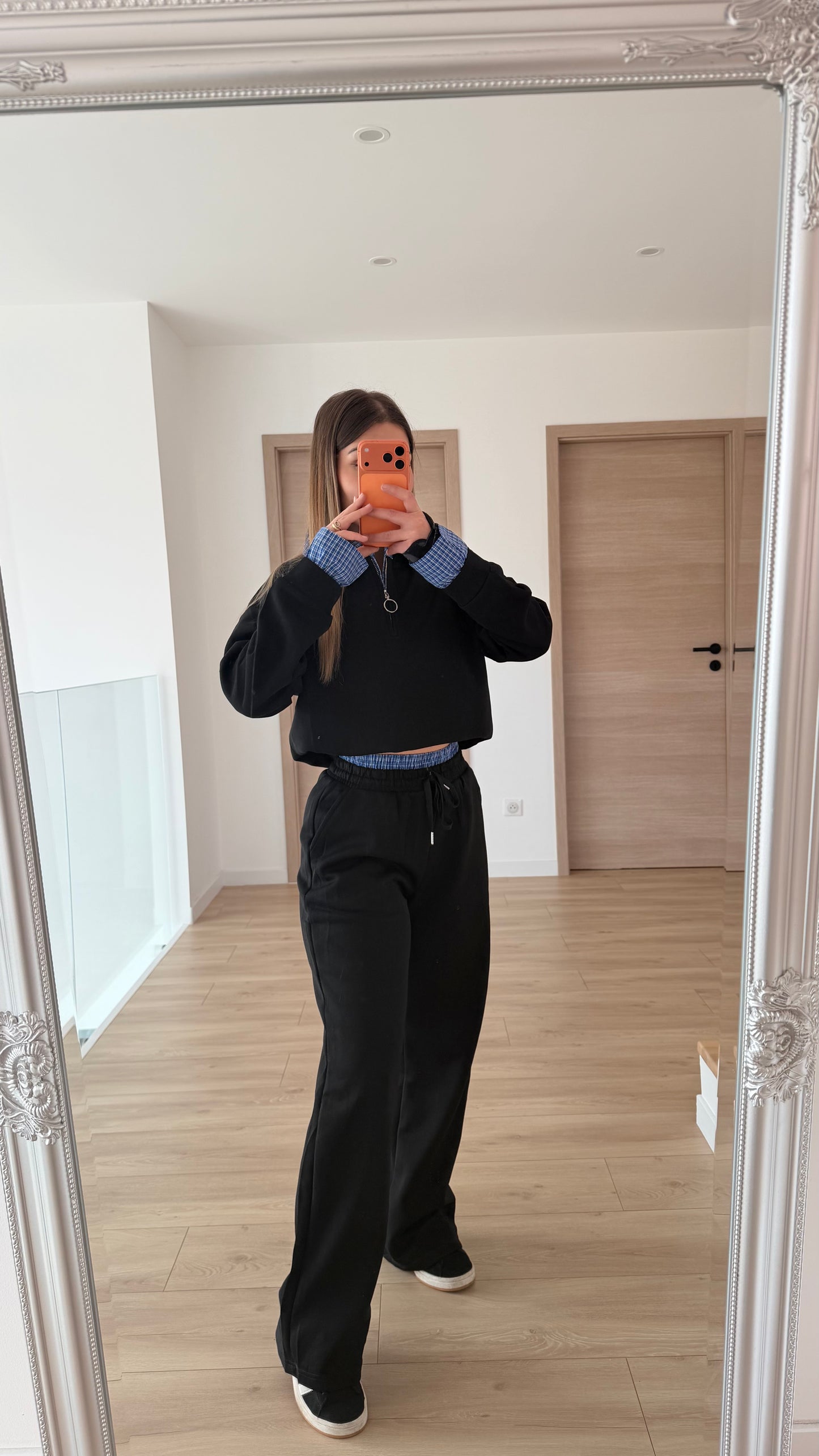 Ensemble jogging noir
