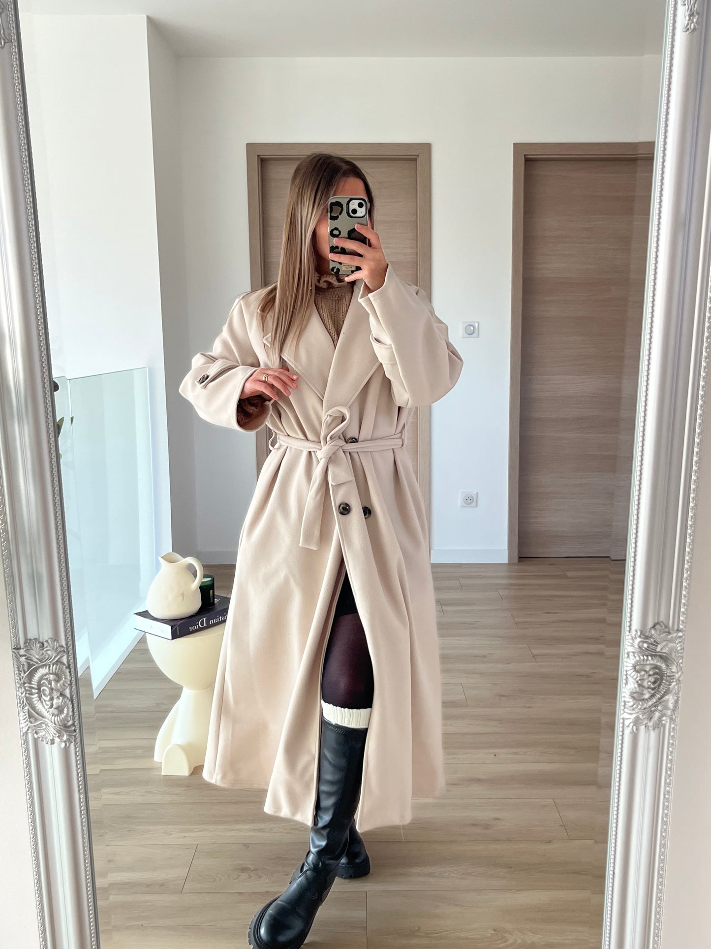 Manteau beige