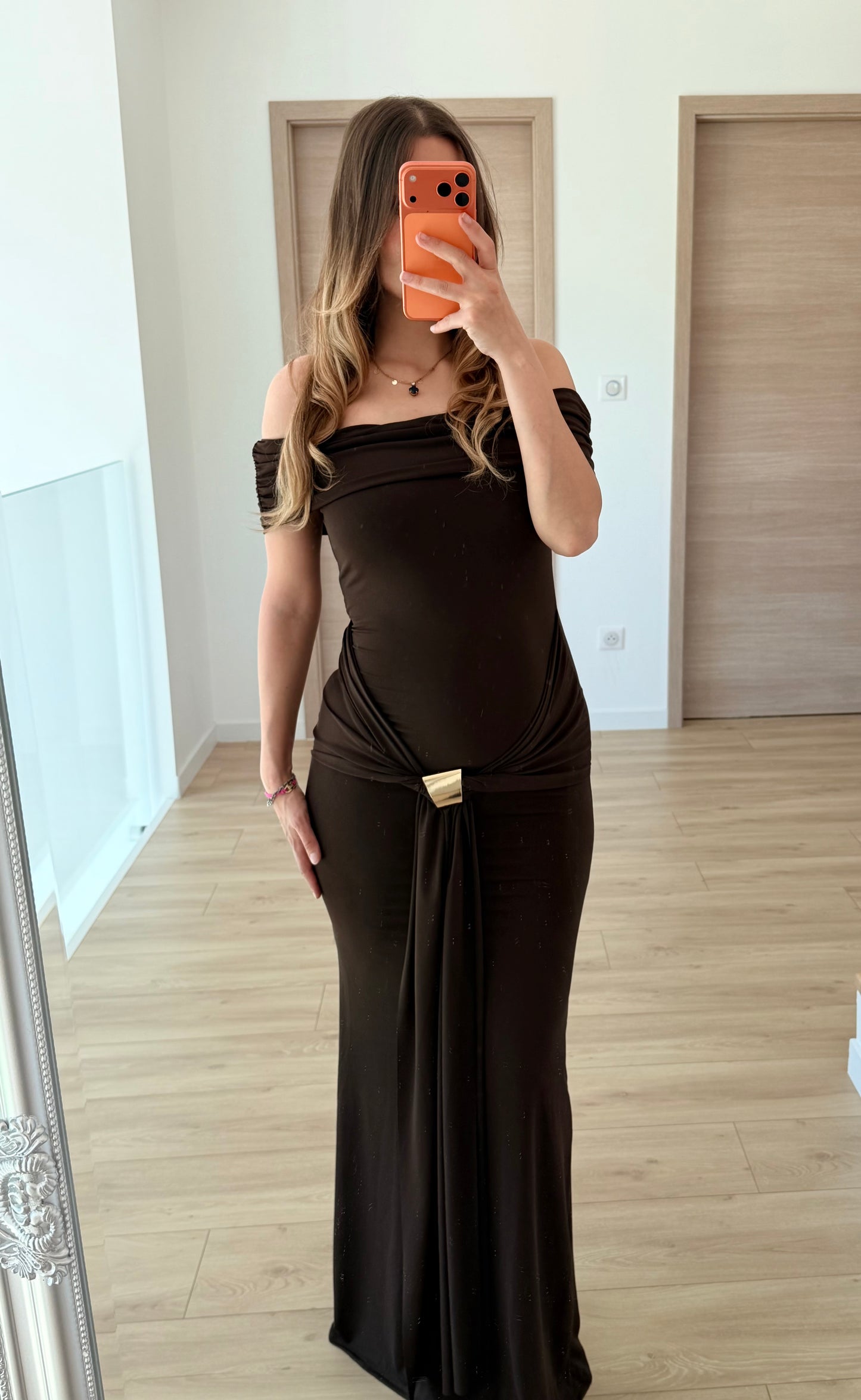 Robe de soirée choco