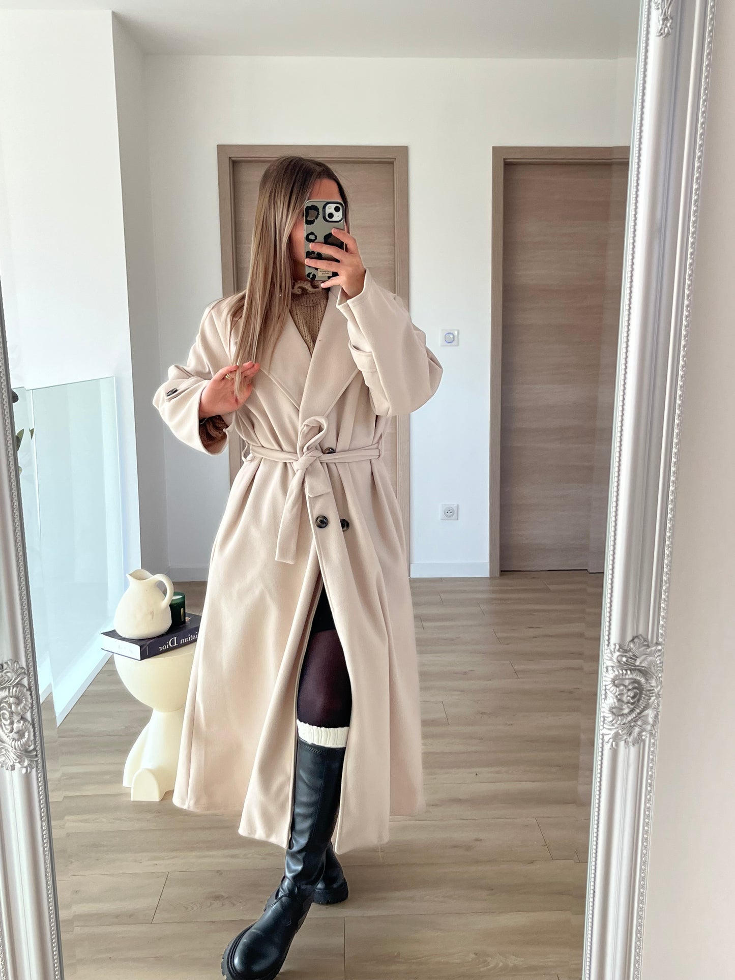 Manteau beige