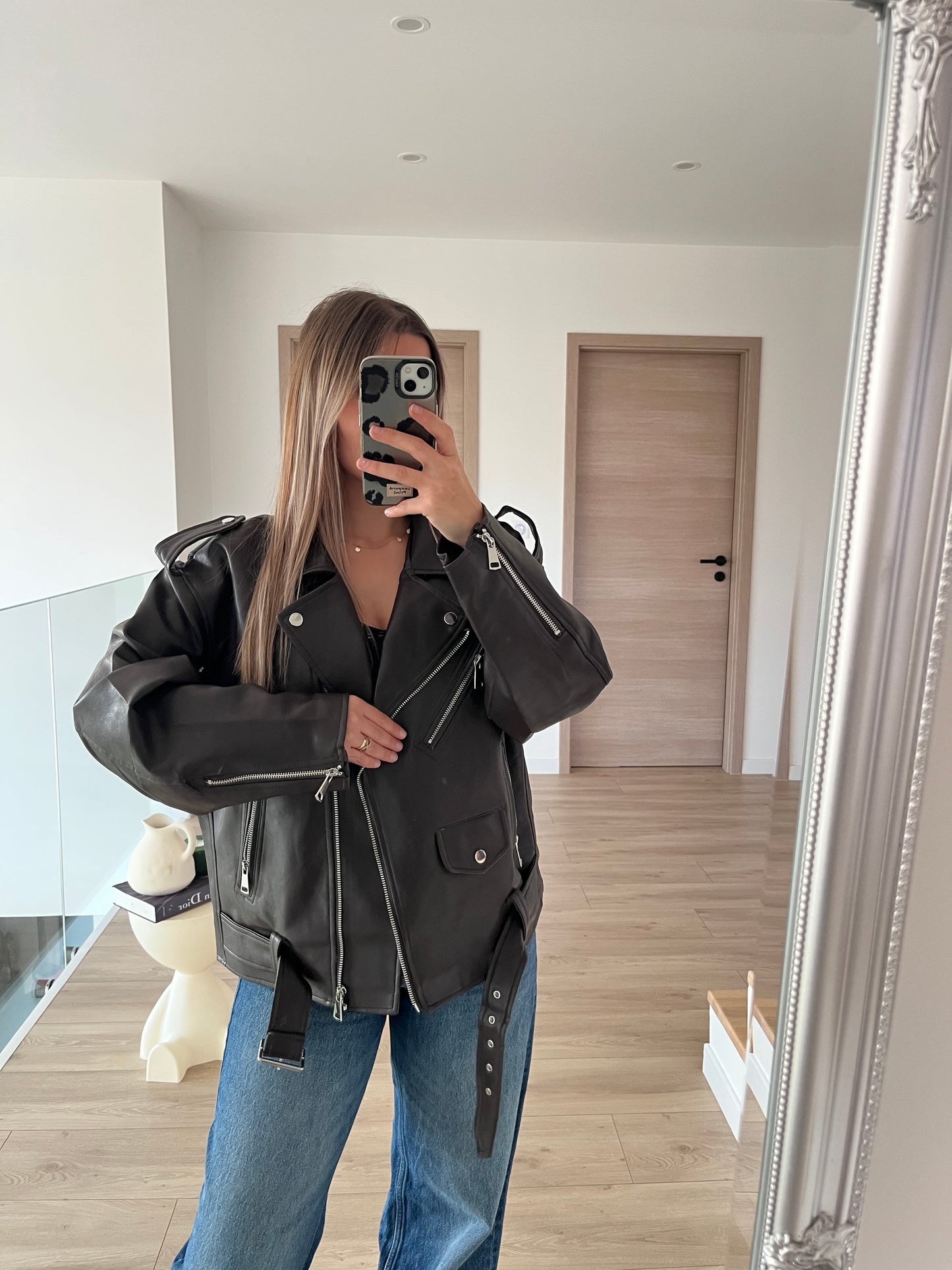 Veste simili chocolat