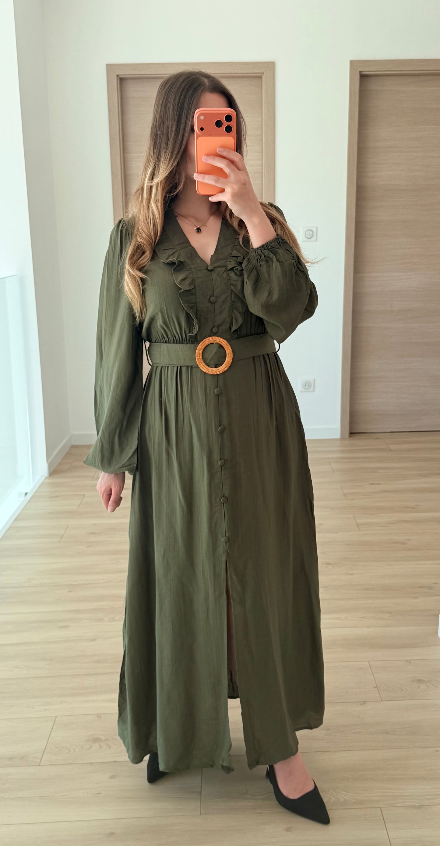 Robe kaki