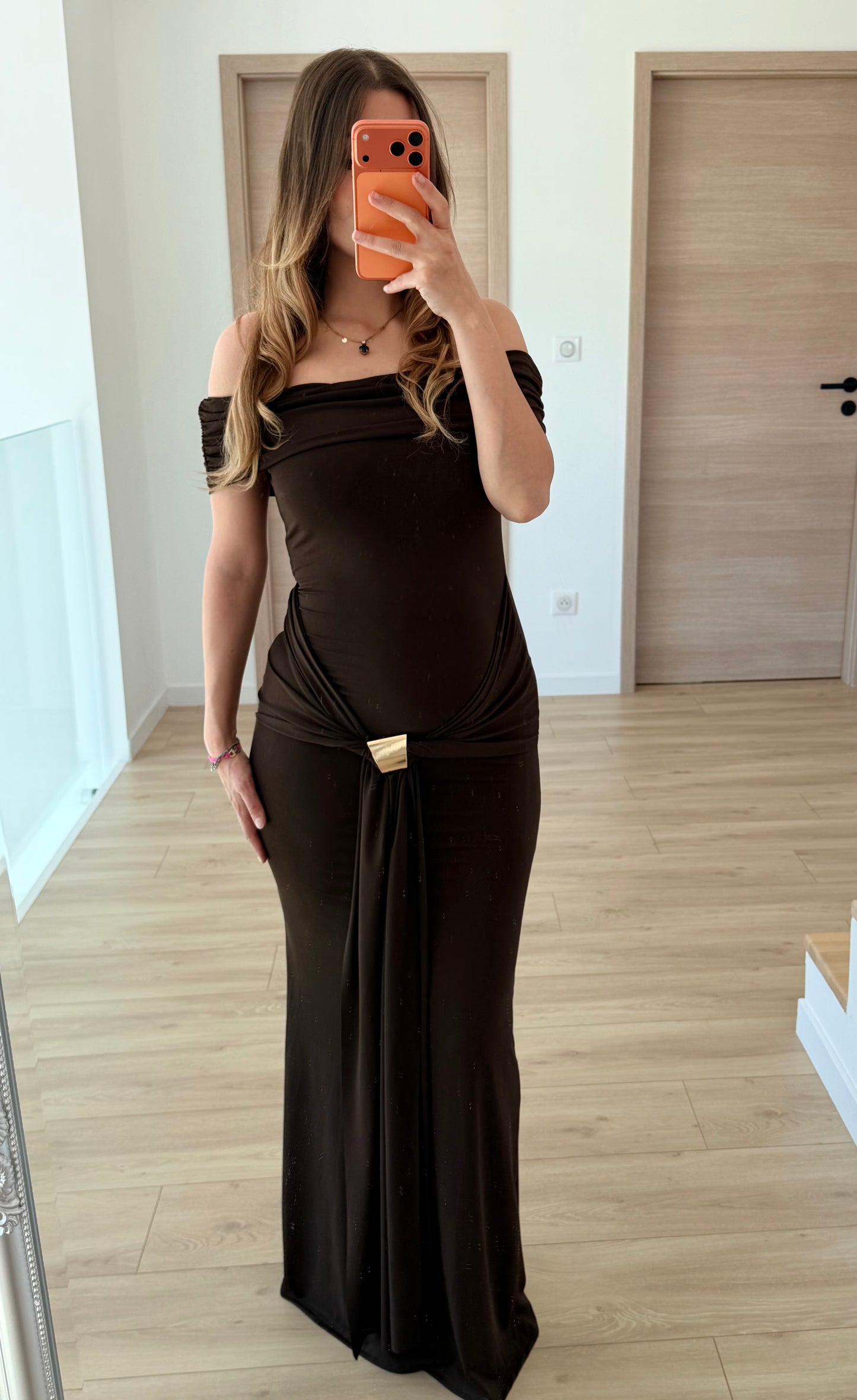 Robe de soirée choco
