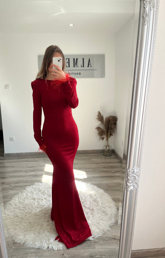 Robe Mona Rouge