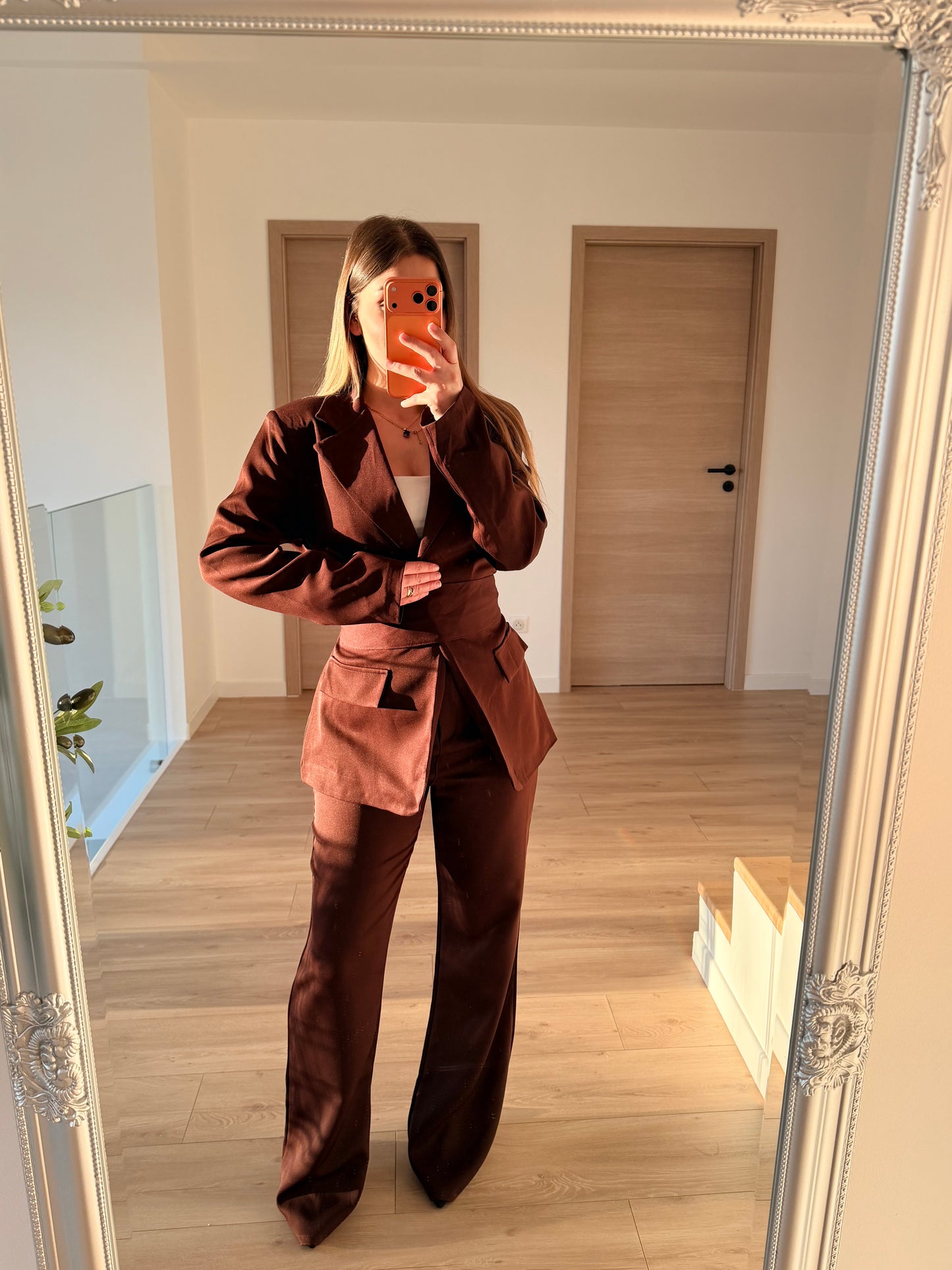 Ensemble blazer choco