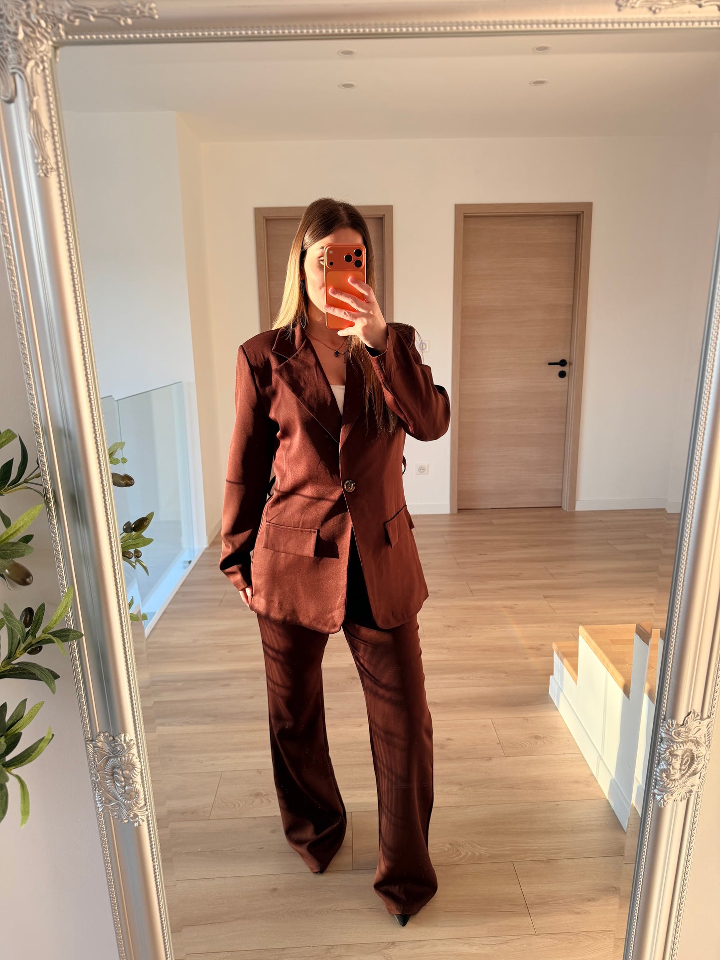 Ensemble blazer choco