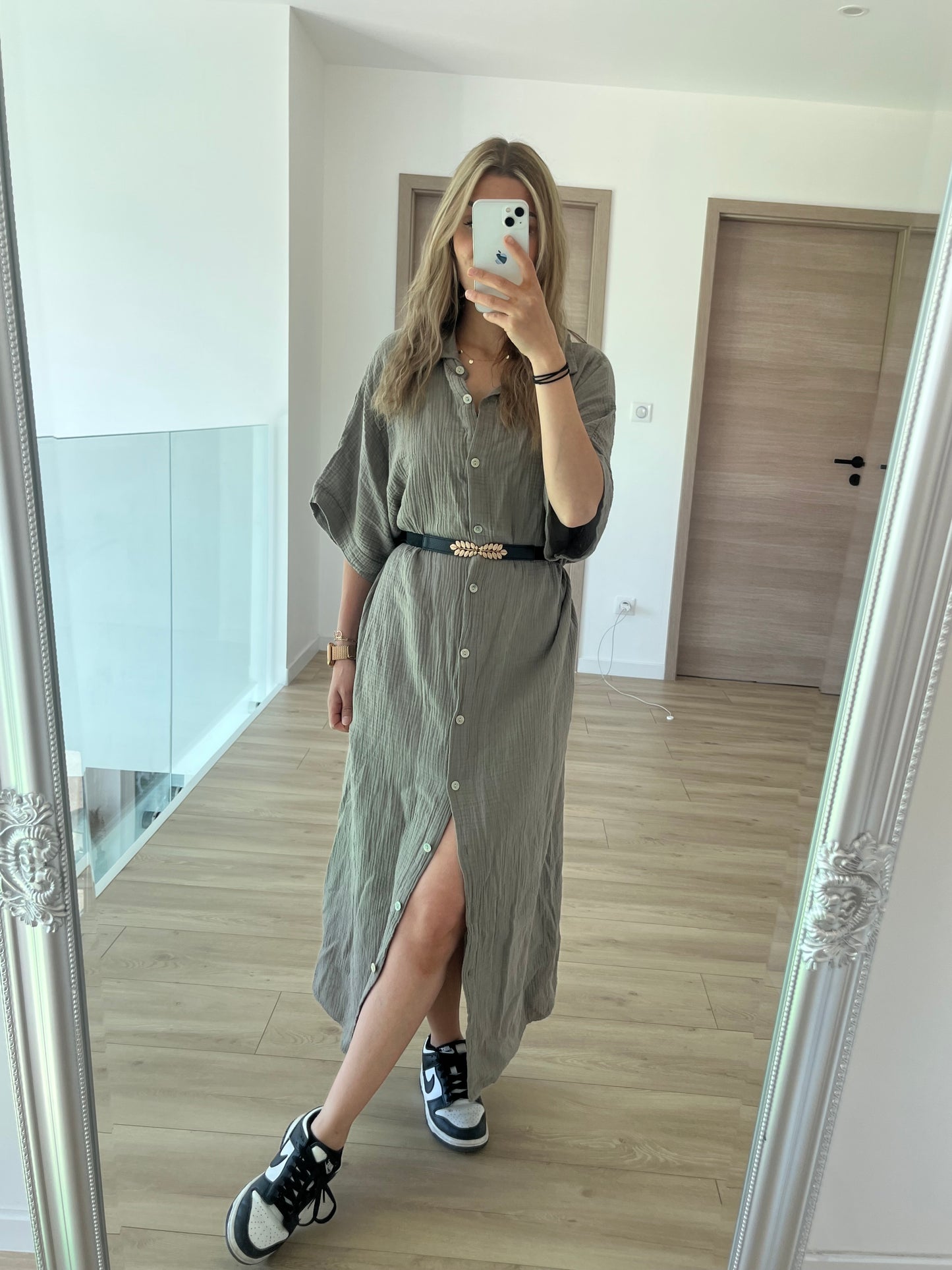 Robe gaze de coton