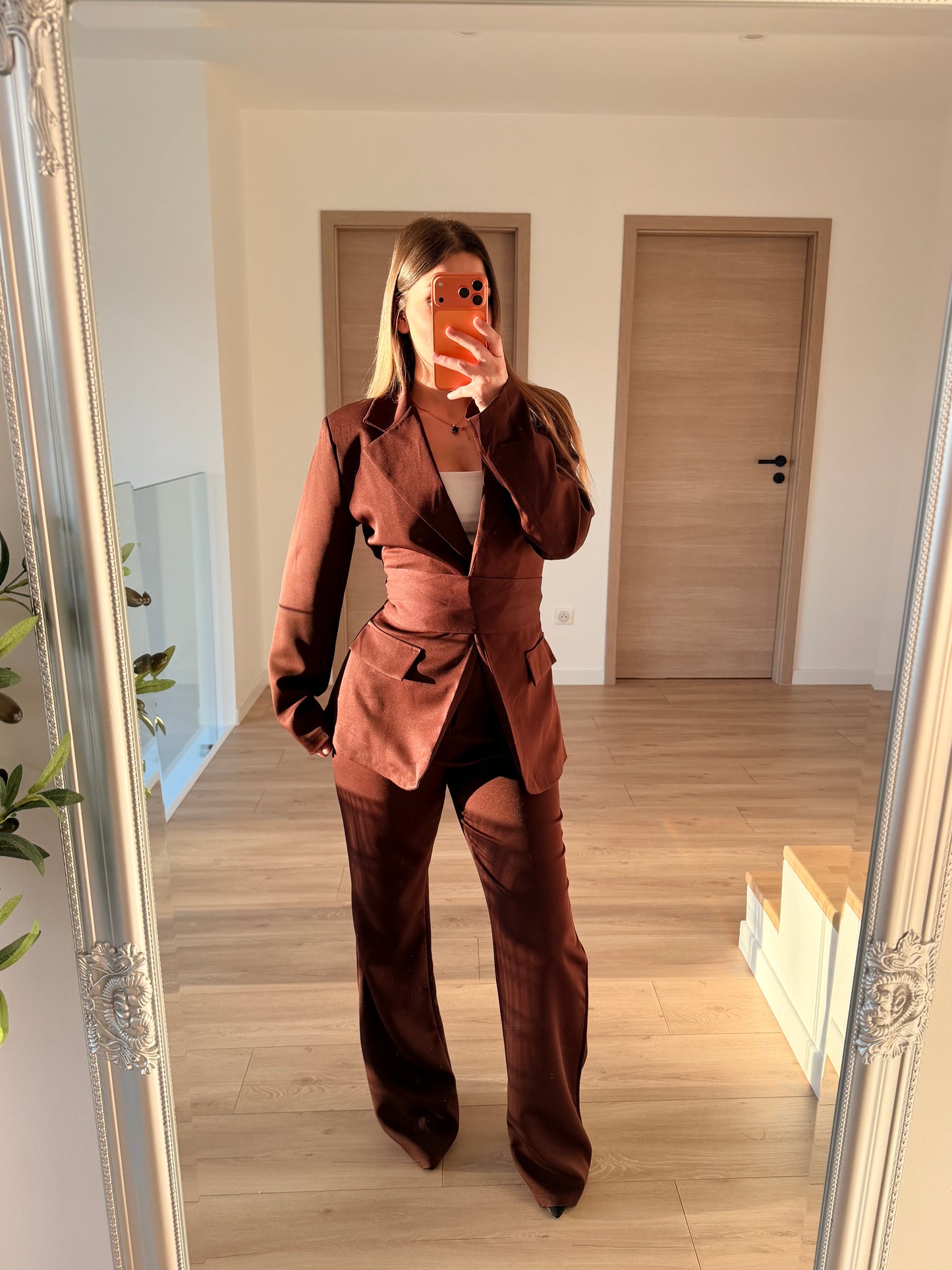 Ensemble blazer choco