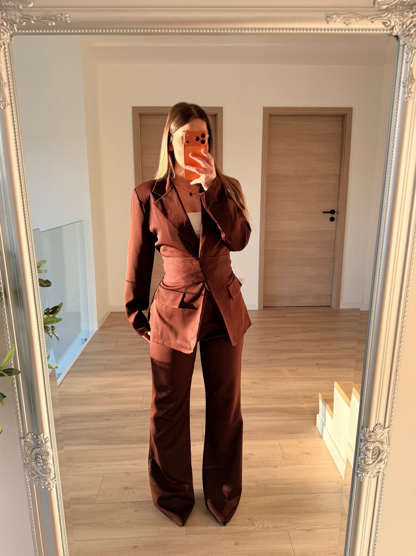Ensemble blazer choco